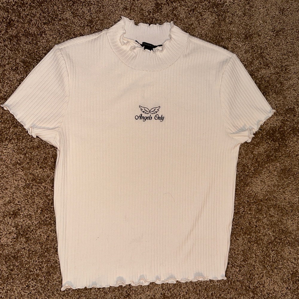 Knit cropped top